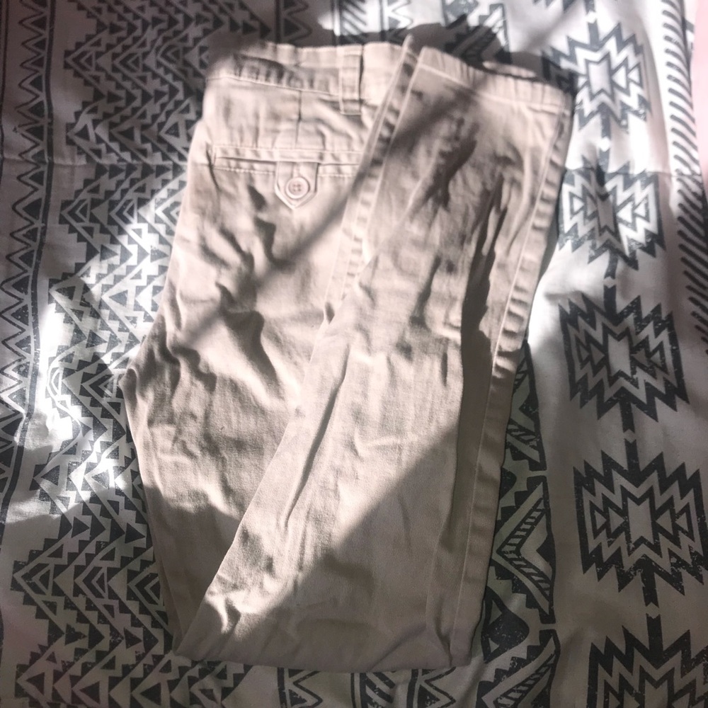 Khaki School Pants